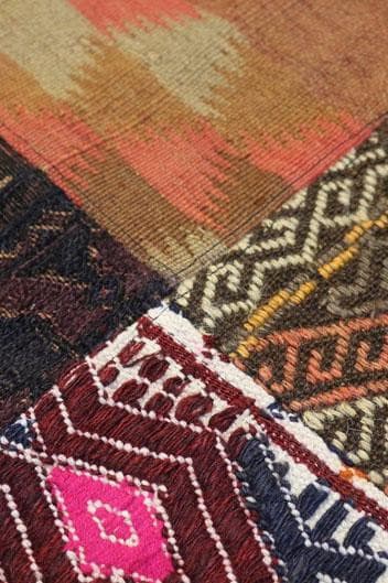 5 x 3 Ft.PATCH RUG,Hand made Afghan Patch Work Rug, Vintage Patch work Rug, Muted colored Patch Rug, Fashionable Floor rug,kilim - sustainably made MOMO NEW YORK sustainable clothing, rug slow fashion