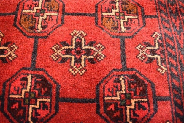 5.7 x 3.8 Ft, COLLECTOR'S PIECE Antique Tekka Turkmen Mori Gol Pattern Carpet, Vintage Afghan Rug, Turkmen Mori rug, Vintage Bukhara Rug - sustainably made MOMO NEW YORK sustainable clothing, slow fashion