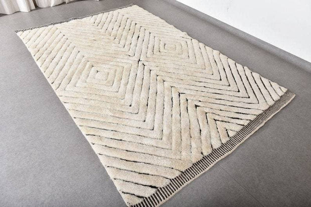 Beni Mrirt Rug - Large Rug - Luxury Rug - Mrirt Rug - Moroccan Carpet - Moroccan Rug - Berber Rug - Custom Mrirt rug - Large Moroccan Rug - sustainably made MOMO NEW YORK sustainable clothing, rug slow fashion