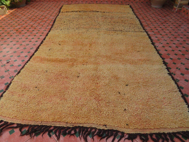 beni ourain authentic vintage 100% WOOL bENI M'rirt moroccan berber rugs - sustainably made MOMO NEW YORK sustainable clothing, rug slow fashion