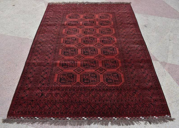 COLLECTORS’ PIECE Antique Turkmen Dali Filpai Elephant Foot Turkoman Natural Vegetable Dye Area size carpet,Vintage rug - sustainably made MOMO NEW YORK sustainable clothing, rug slow fashion