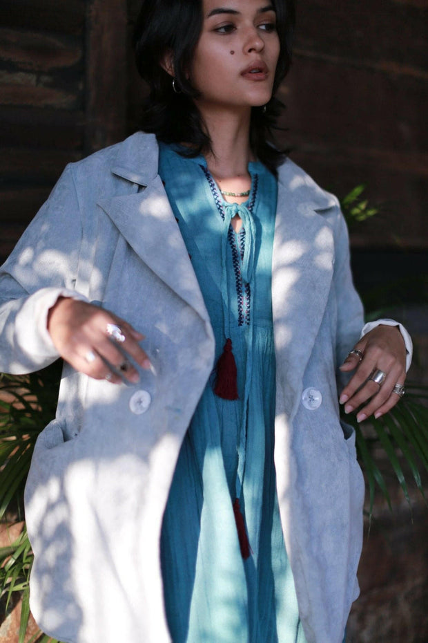 Corduroy Jacket Jacky - sustainably made MOMO NEW YORK sustainable clothing, offer slow fashion