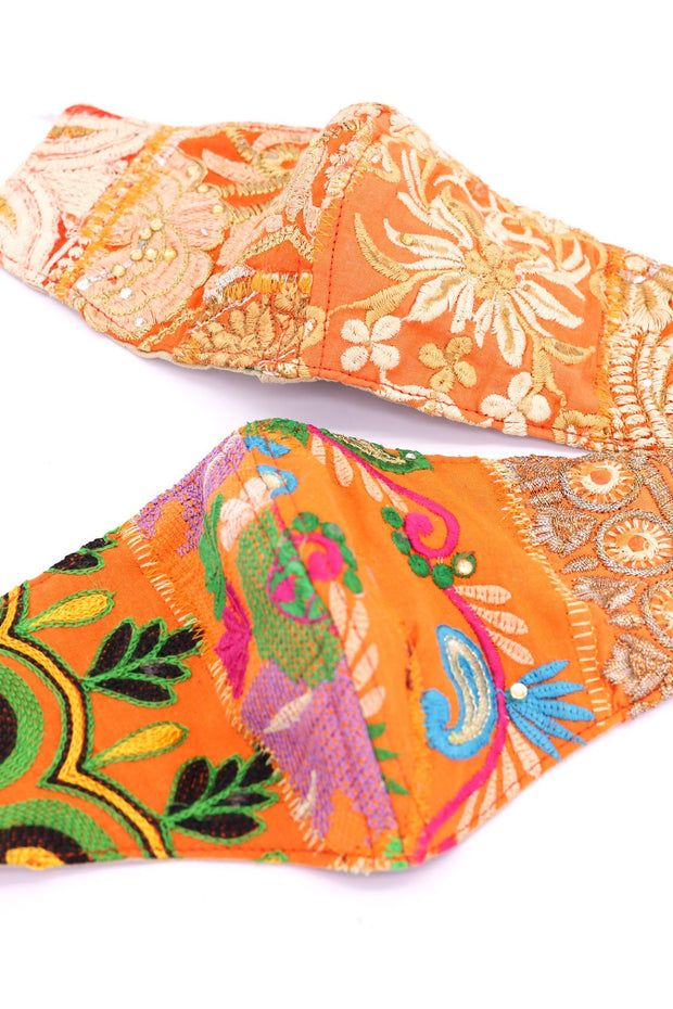 FACE MASK GIVA BROWN (NEW COLOR) LIMITED EDITION - sustainably made MOMO NEW YORK sustainable clothing, offerfm slow fashion