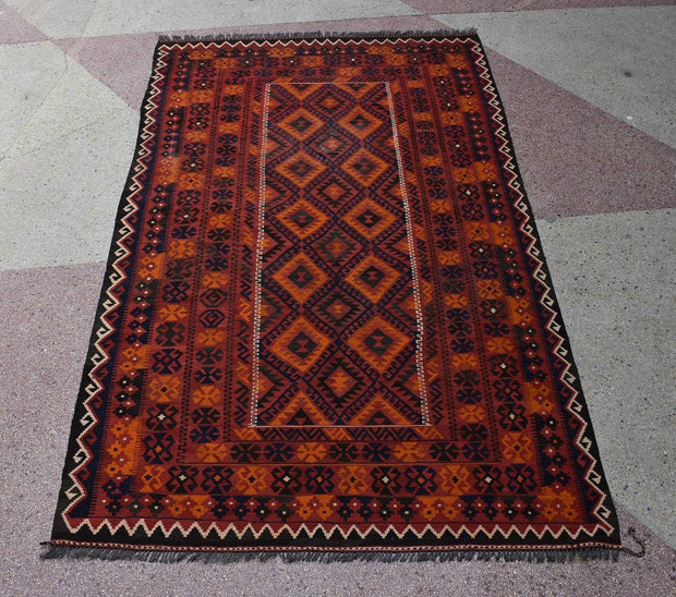 Handmade Rug, Afghan Rug, Vintage Rug ,Turkmen Rug, Kilim rug, Afghan kilem Rug ,Antique Rug ,Area Rug, Oriental Rug - sustainably made MOMO NEW YORK sustainable clothing, rug slow fashion