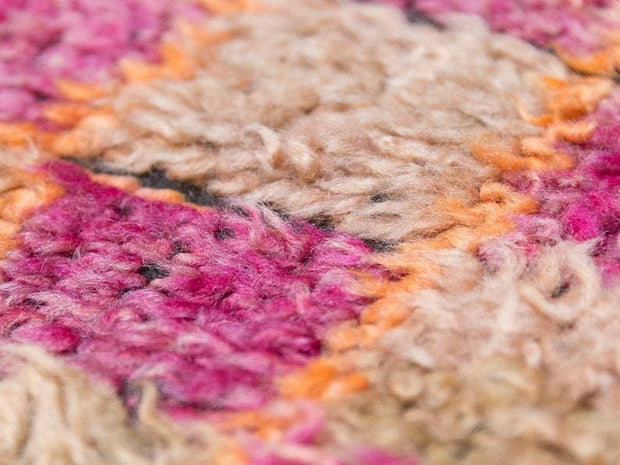 Moroccan rug size 9.61 ft x 6.36 ft, berber, Moroccan, checkered rug, Azilal, boujaad, beni mguild, kilim, handira - sustainably made MOMO NEW YORK sustainable clothing, rug slow fashion