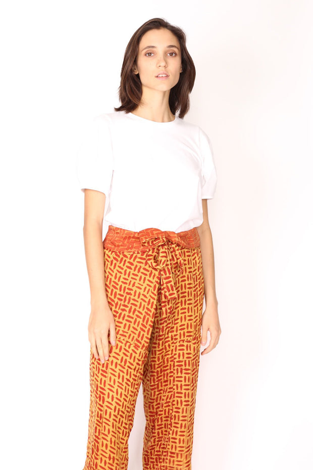 SILK THAI FISHERMAN STYLE BETSY - sustainably made MOMO NEW YORK sustainable clothing, saleojai slow fashion