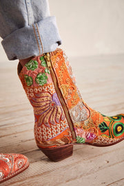 SUNNY DAYS ANKLE BOOTS - sustainably made MOMO NEW YORK sustainable clothing, ankle boots slow fashion