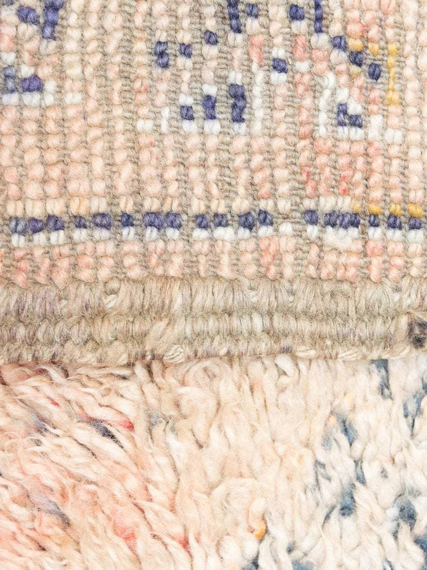 vintage moroccan rug from Beni mguild, berber handmade area rug - sustainably made MOMO NEW YORK sustainable clothing, rug slow fashion