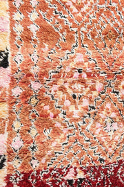 vintage moroccan rug from Beni mguild, berber handmade area rug - sustainably made MOMO NEW YORK sustainable clothing, rug slow fashion