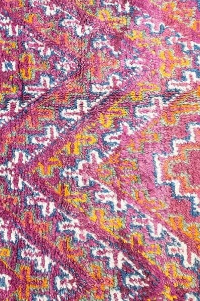 vintage moroccan rug from Beni mguild, berber handmade area rug - sustainably made MOMO NEW YORK sustainable clothing, slow fashion