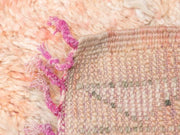 Vintage moroccan rug from Beni mguild, berber handmade area rug - sustainably made MOMO NEW YORK sustainable clothing, rug slow fashion